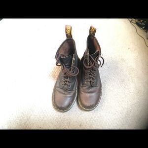 Brown Dr. Martens